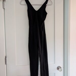 Nike Black Sleeveless Jumpsuit